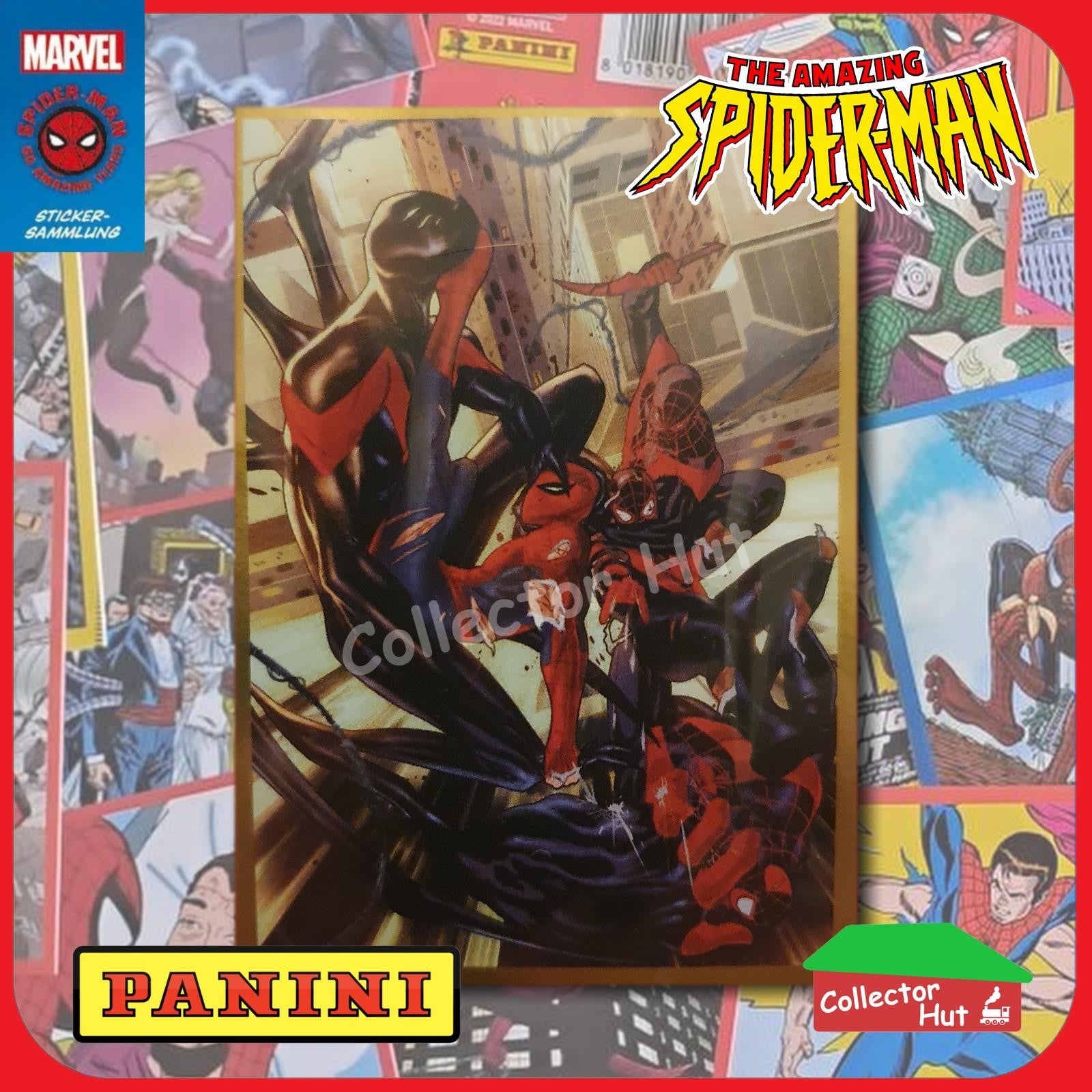Panini The Amazing Spider-Man 60th Anniversary Sticker Collection Singles