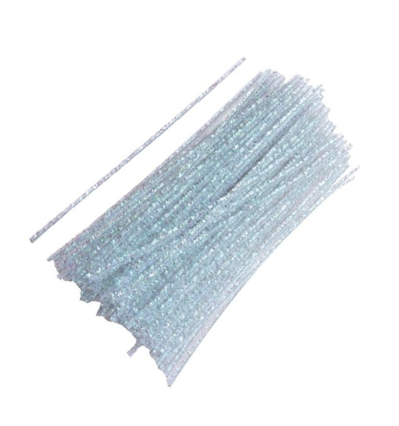 Chenille Craft Stems Pipe Cleaners 20pcs 30cm x 6mm Long Flexible Craft Supplies