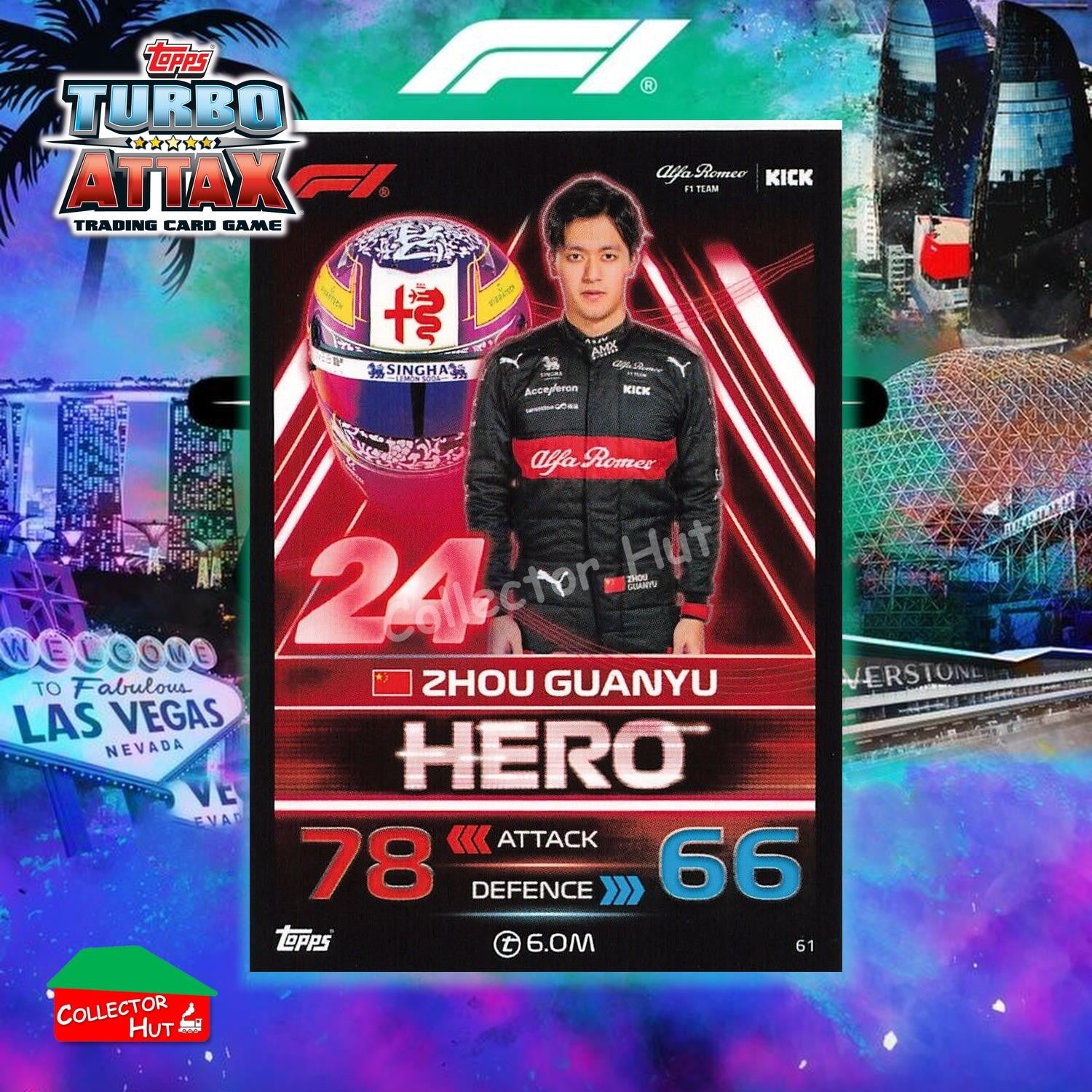 Topps Turbo Attax Formula 1 F1 2023 2023/24 Base Cards #1 - #171