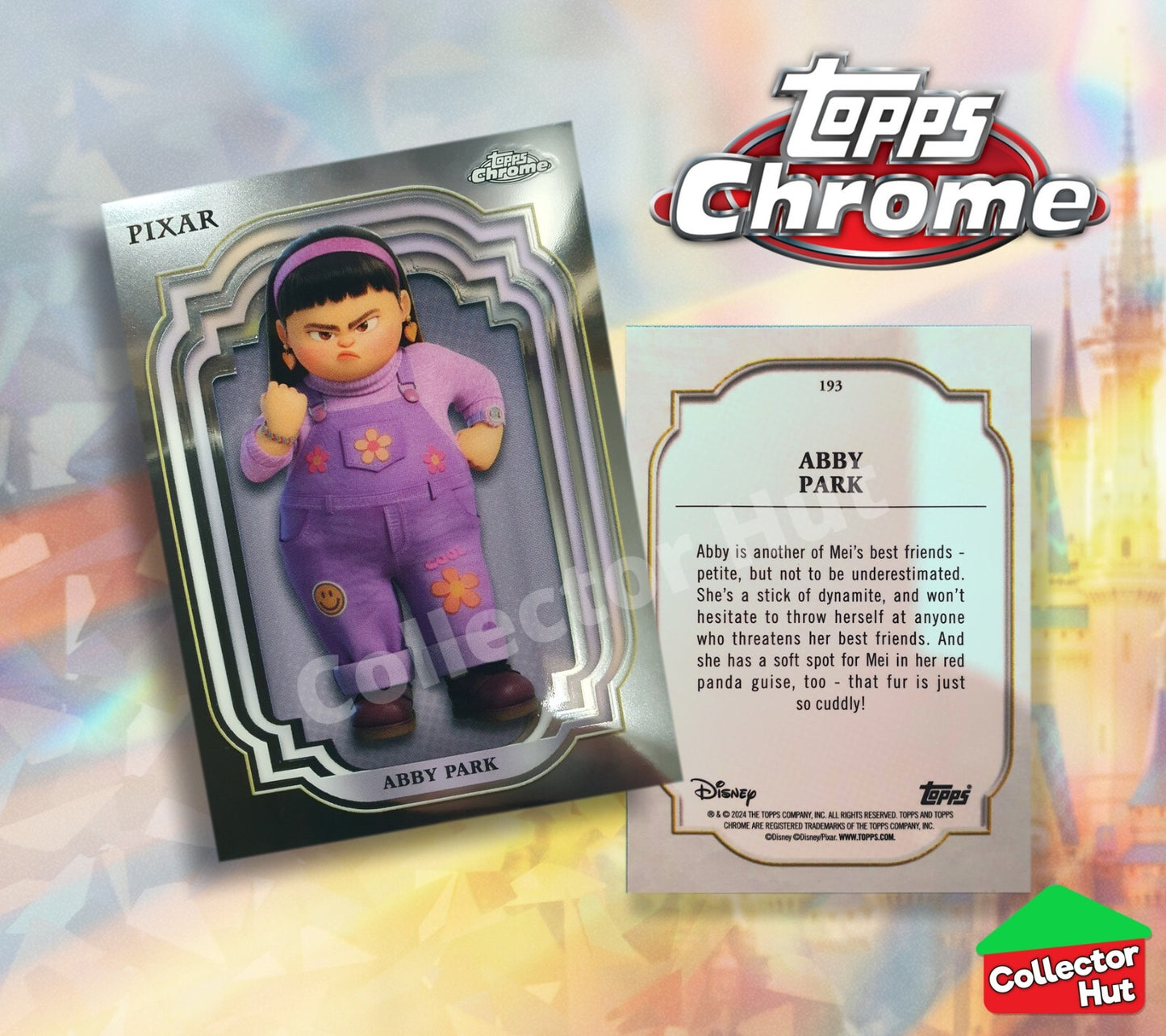 Disney Topps Chrome 2024 Base Cards 1-200 Pick Singles to Complete Your Set