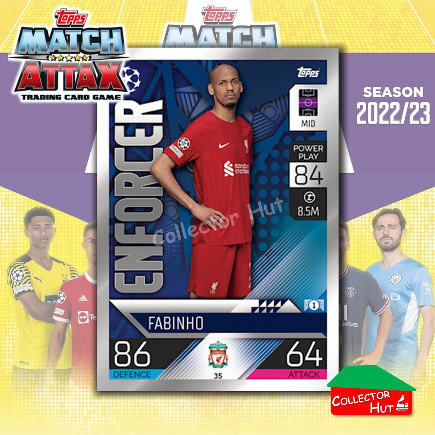 Topps Match Attax Europa Champions League 2022/23 TCG Trading Cards Base 1-189