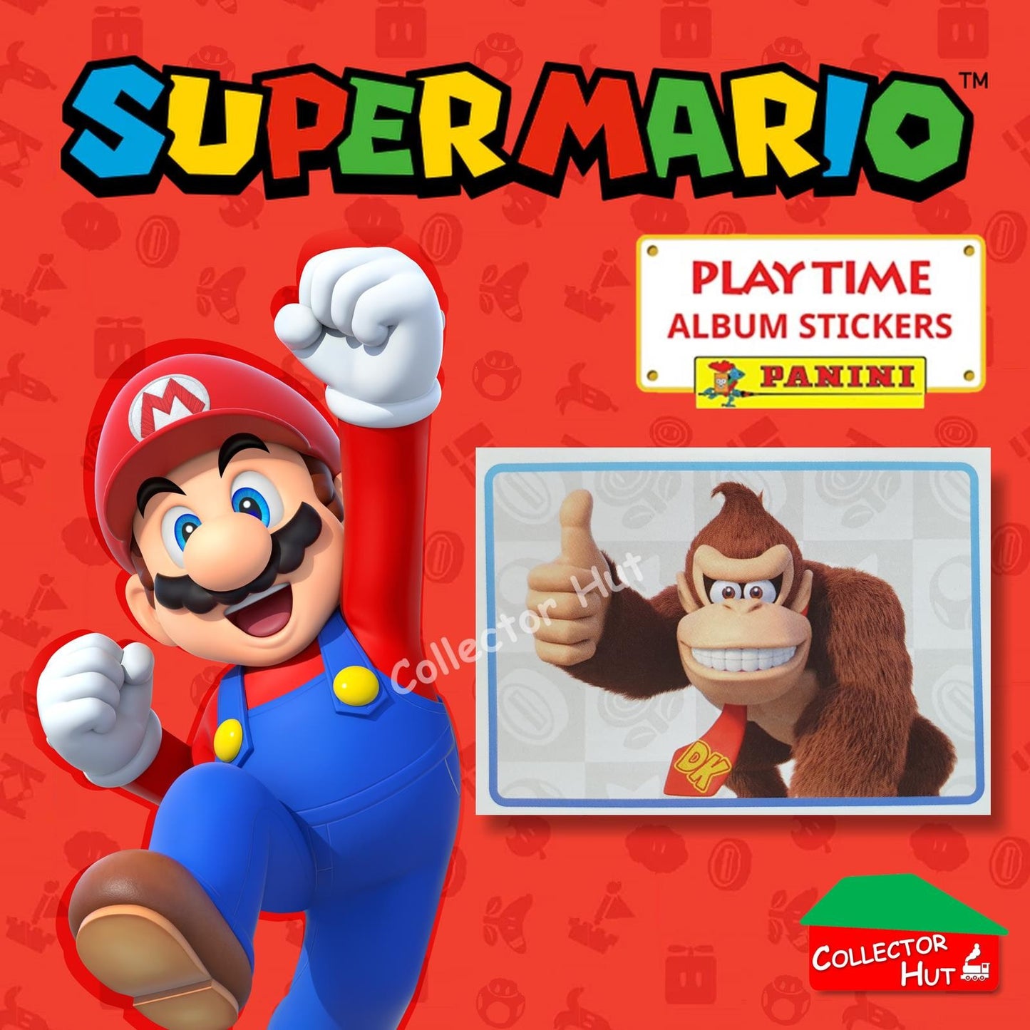 Panini Super Mario Playtime Sticker Collection Singles