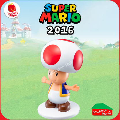 McDonald's Happy Meal Super Mario 2017 Plastic Toys Figurines New & Sealed