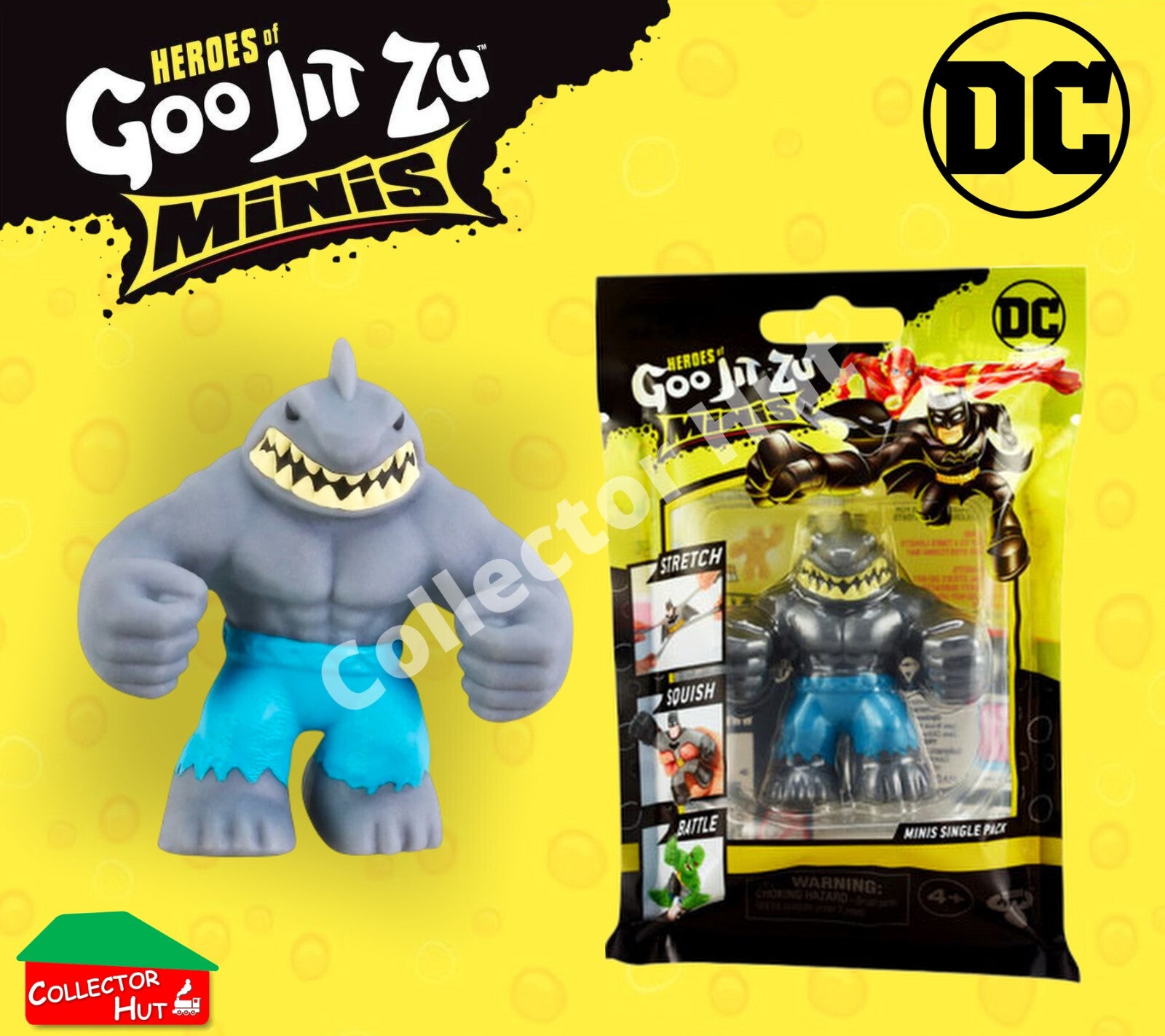 Heroes of Goo Jit Zu Minis DC Stretchy Sensory Toys to Collect!