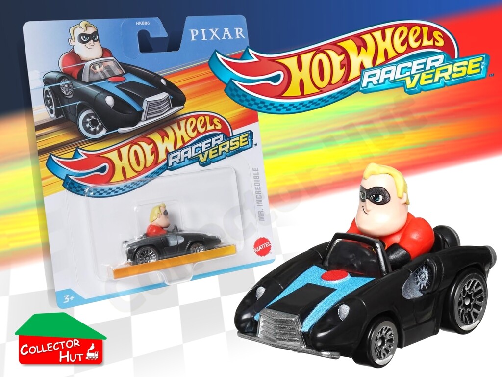 Hot Wheels RacerVerse Racer Verse Die Cast Character Race Cars