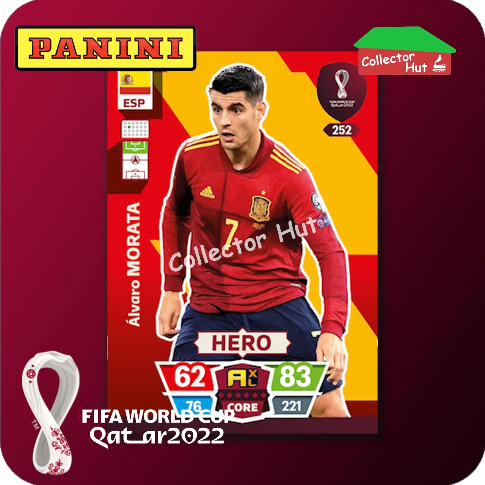 Panini Adrenalyn XL Qatar World Cup 2022 Trading Cards BASE SET #145-288