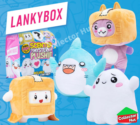 Lankybox 11" Scented Mystery Plush Series 1 IDENTIFIED Choose Your Character
