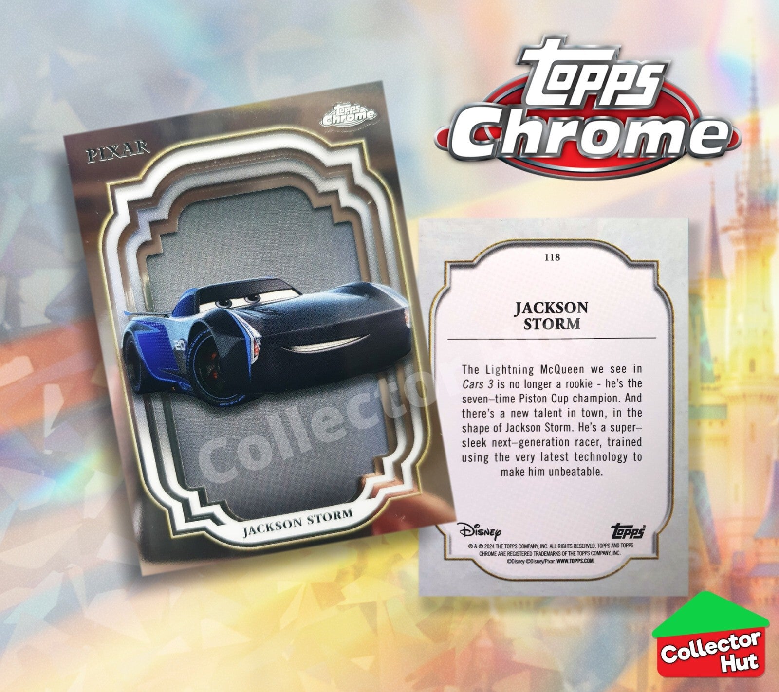 Disney Topps Chrome 2024 Base Cards 1-200 Pick Singles to Complete Your Set