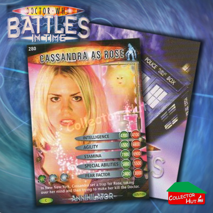 DOCTOR WHO Battles in Time #276-375 ANNIHILATOR RARE & COMMON Cards YOU CHOOSE