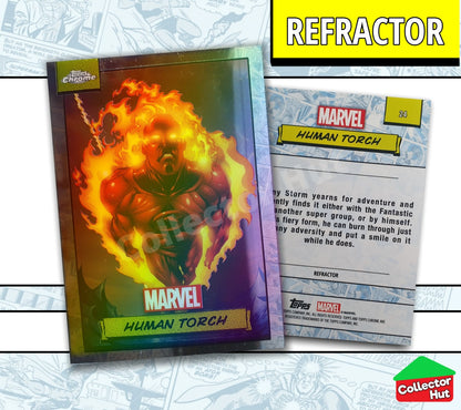 Marvel Topps Chrome 2024 REFRACTOR Card Collection YOU CHOOSE
