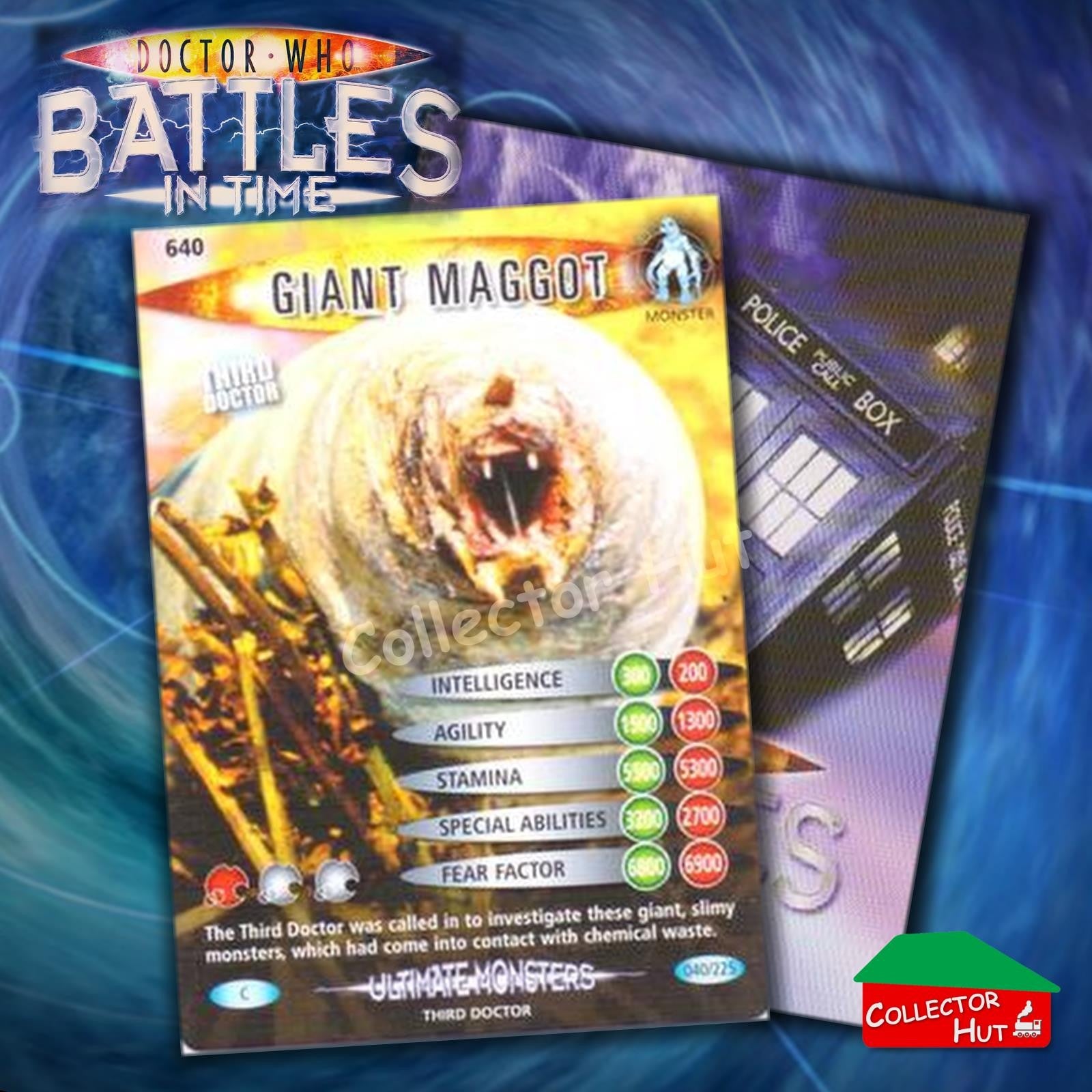 DOCTOR WHO Battles in Time #601-825 ULTIMATE MONSTERS RARE & COMMON Cards