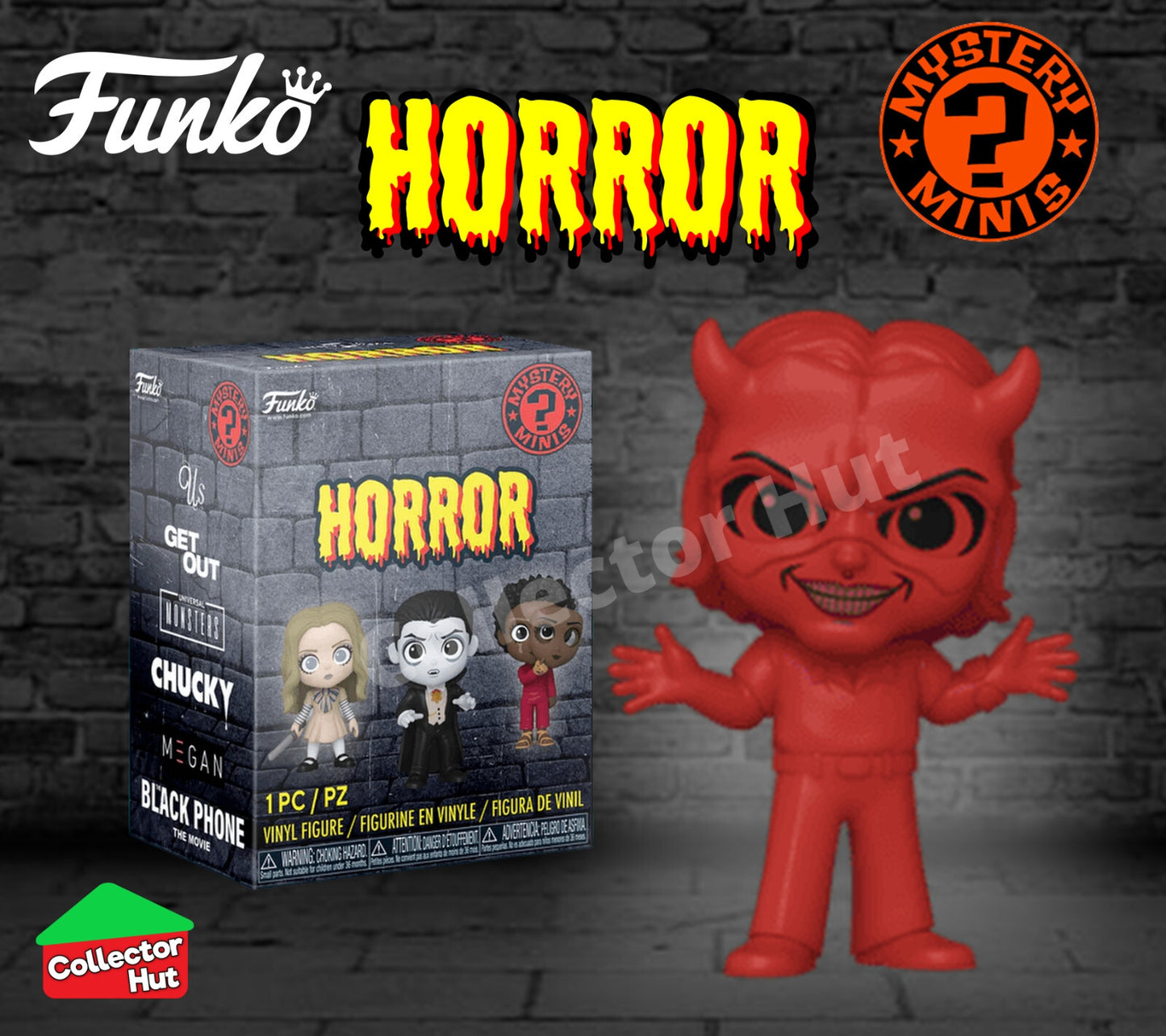 Funko Horror Film Mystery Mini Figures Universal Pictures IDENTIFIED