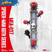 Spider-Man Tower Series Hero Box 60th Anniversary Mini Egg Attack Tower Figures