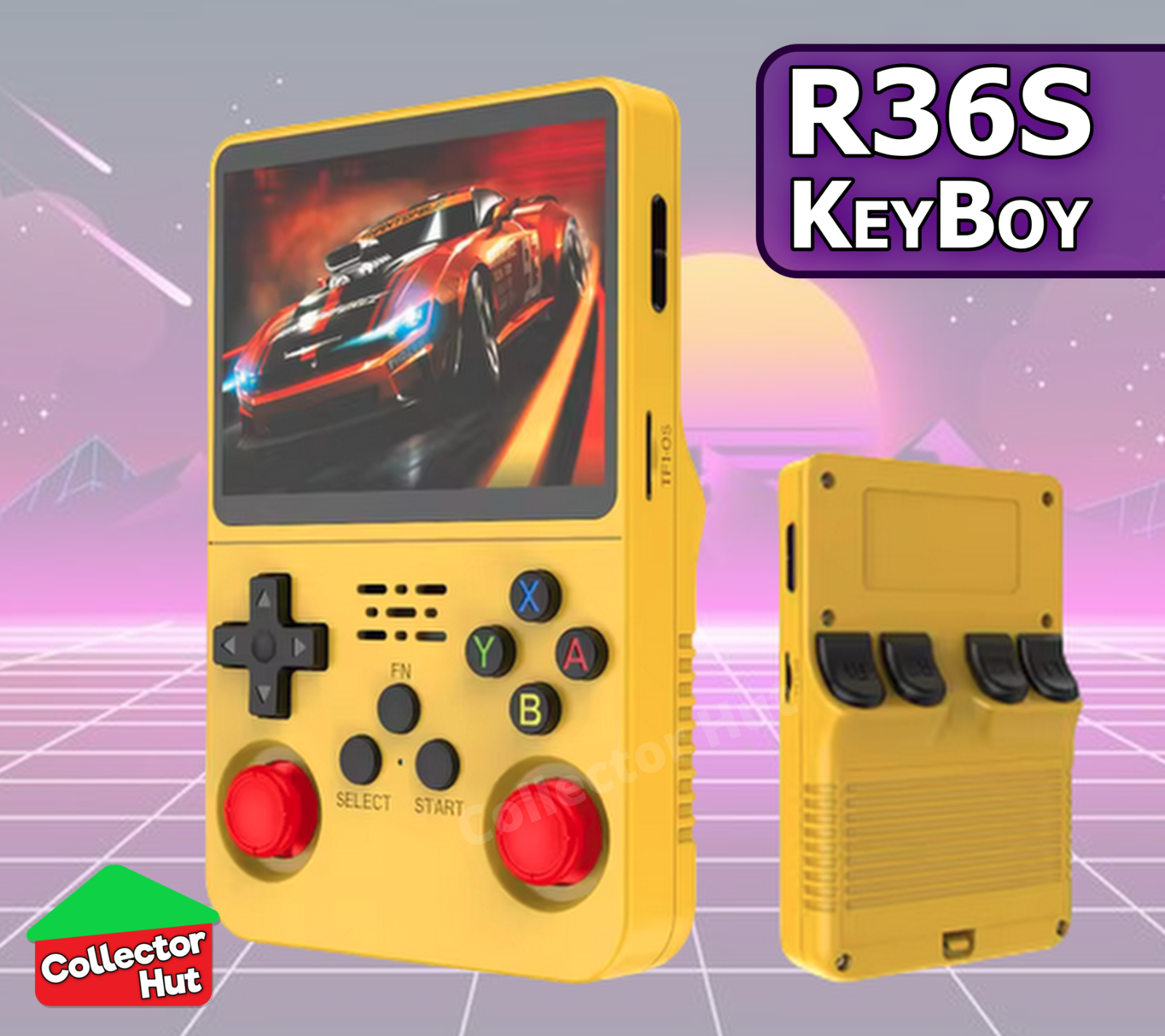 R36S Retro Handheld Games Emulator Console 64GB 128GB GENUINE *LATEST ARKOS OS*