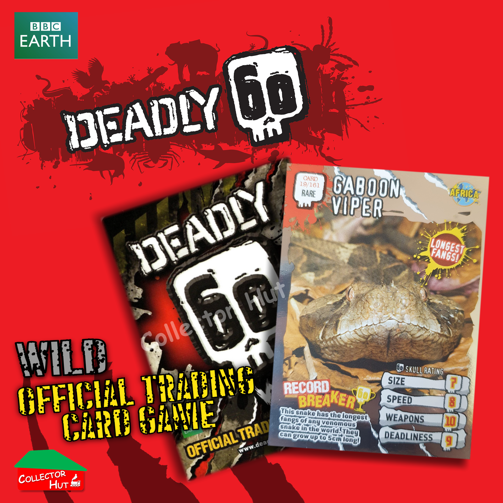 CBBC Deadly 60 Season 1, 2 & Wild FOIL RARE LIMITED Trading Cards