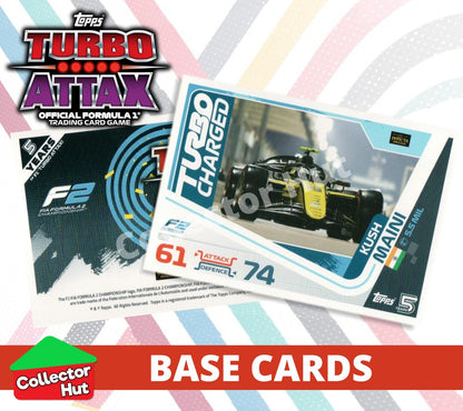 Topps Turbo Attax Formula 1 F1 2024 #167-312 Base Cards YOU CHOOSE
