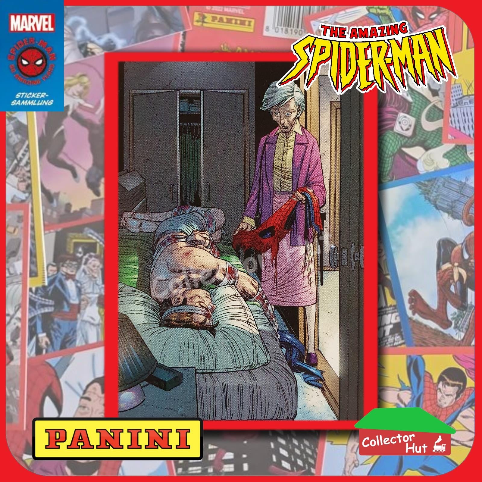 Panini The Amazing Spider-Man 60th Anniversary Sticker Collection Singles