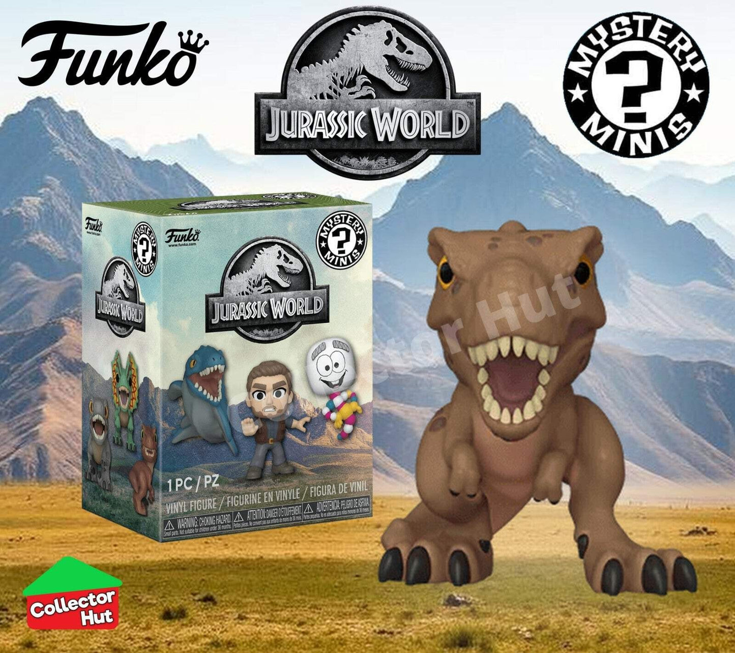 Jurassic World Funko Mini Mystery Figures IDENTIFIED