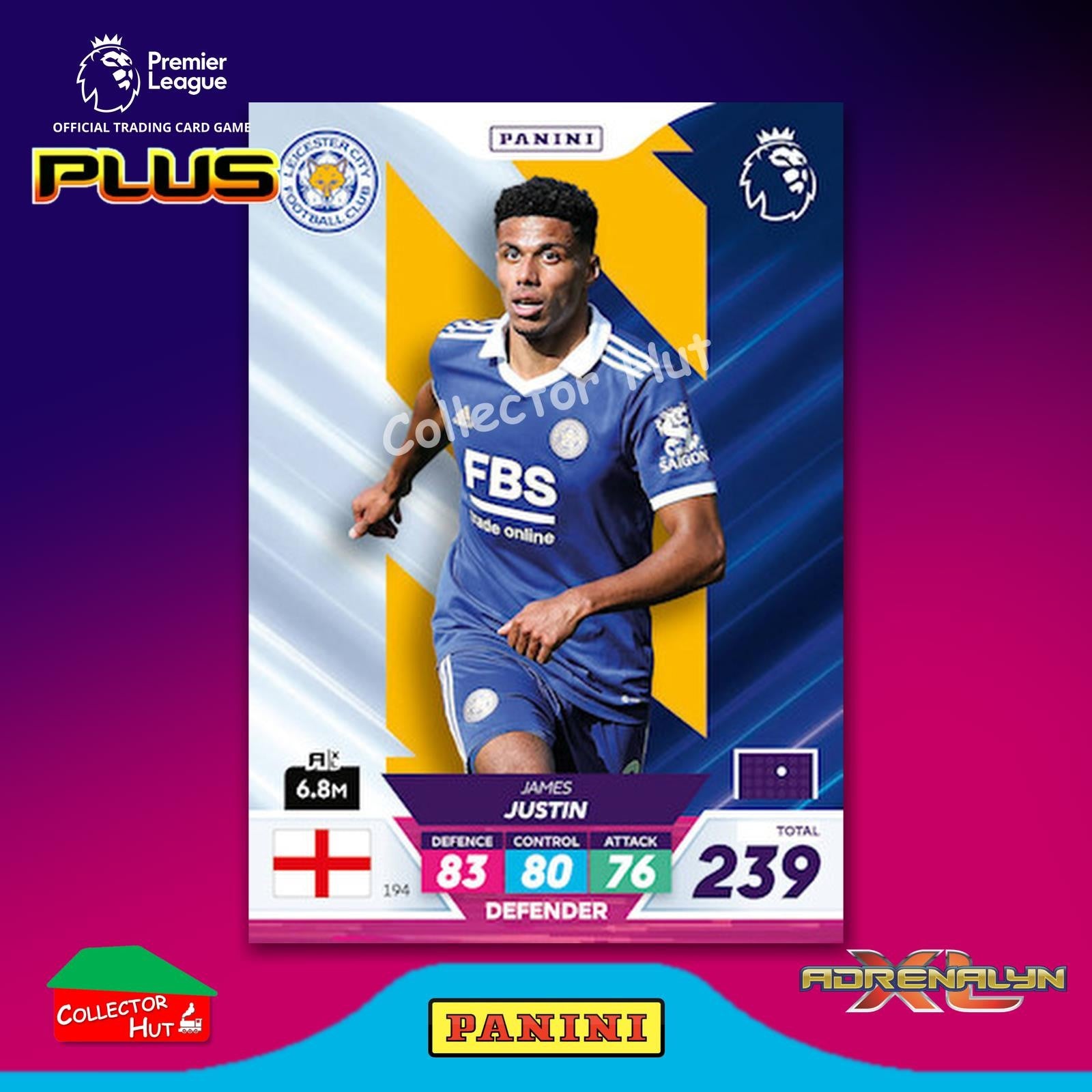 Panini Premier League Adrenalyn XL PLUS 2023 2022/23 Base Cards #190 - #369