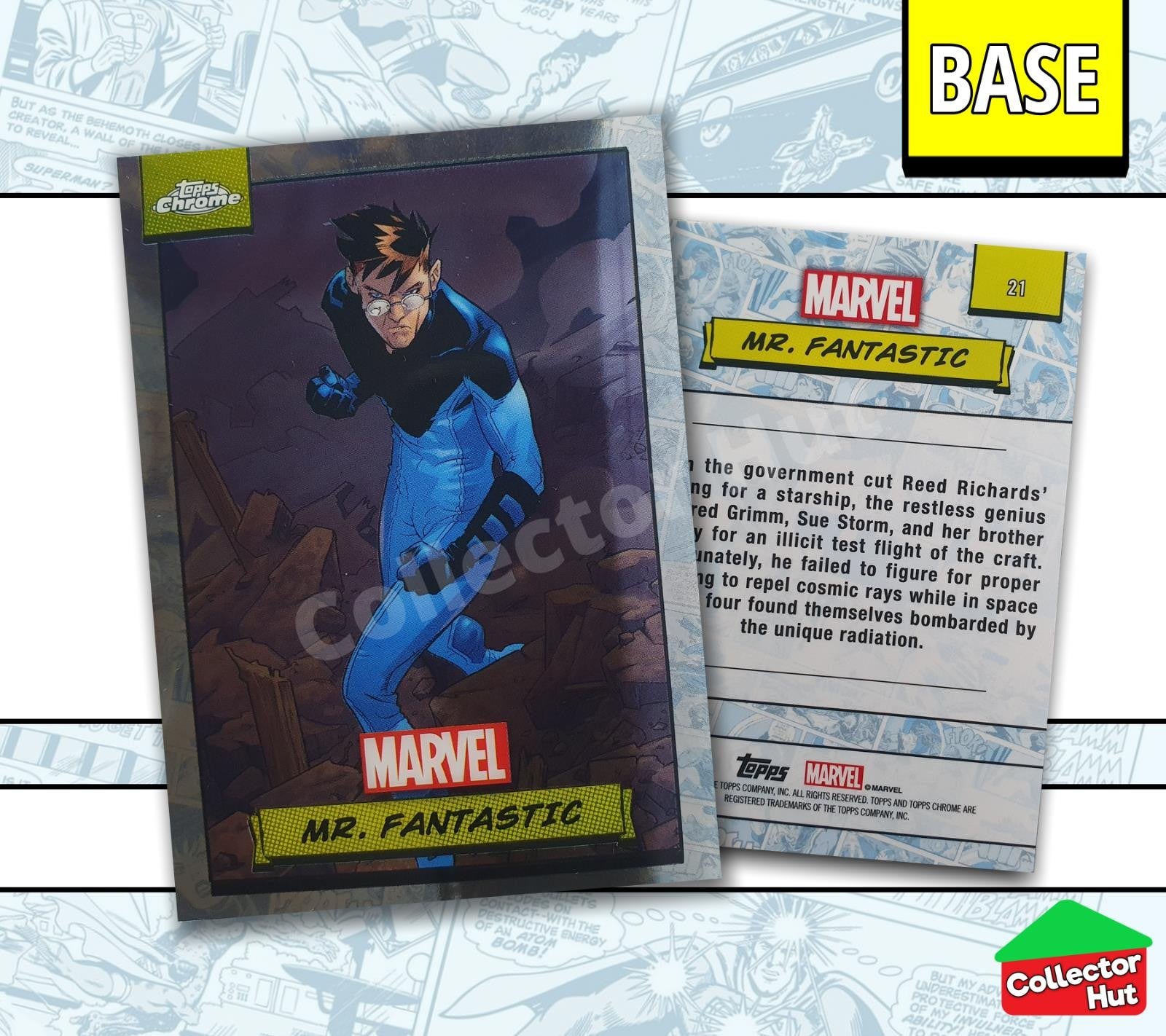 Marvel Topps Chrome 2024 Base Card Collection 1-150 YOU CHOOSE