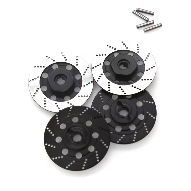 RC Metal Brake Disc Set 1:!2 1:10 1:8 Scale Car Truck Model 12mm Hub