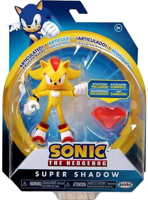 Sonic 4" Posable Action Figures with Accessories JAKKS Sonic the Hedgehog