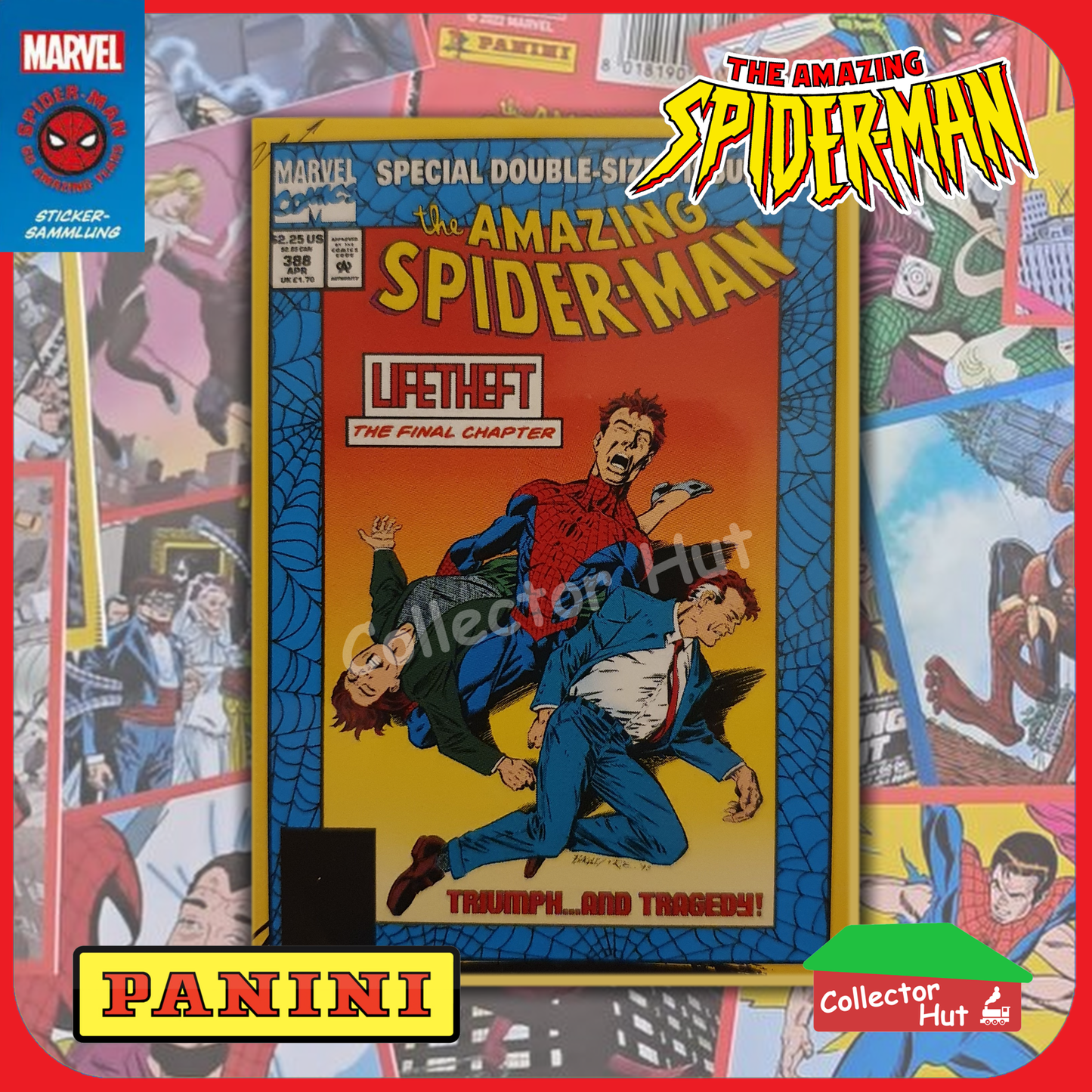 Panini The Amazing Spider-Man 60th Anniversary Trading Cards Singles 1-60