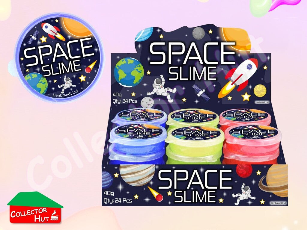 Creative Play Slime Pots for Kids Sensory Activity Toy Assorted Colours