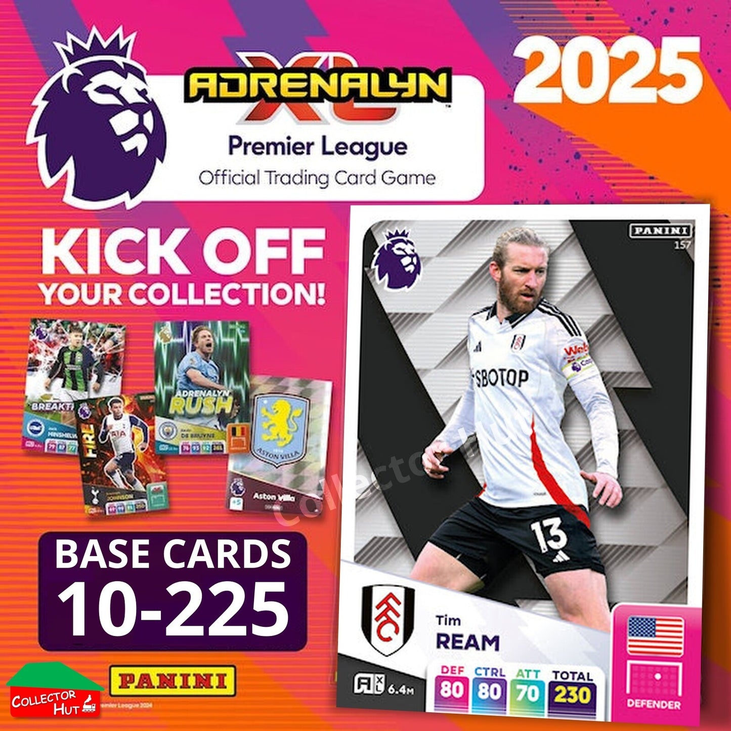 Panini Adrenalyn XL Premier League 2025 2024/25 Base & Foils #10-225