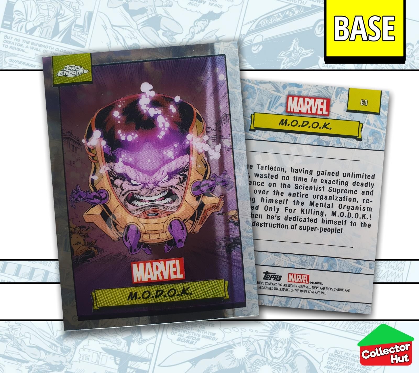 Marvel Topps Chrome 2024 Base Card Collection 1-150 YOU CHOOSE