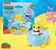 Baby Shark Pull-Back Sea Vehicle Toys Gneuine Nickelodeon Collection