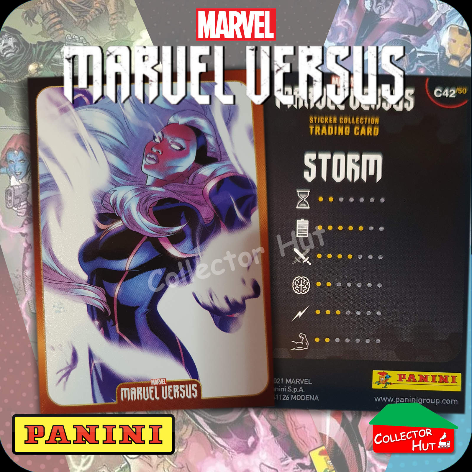 Panini Marvel Versus 2022 Series Trading Cards 1-50 NEW FRESH You Choose