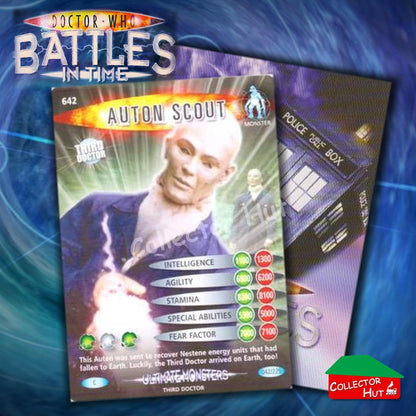 DOCTOR WHO Battles in Time #601-825 ULTIMATE MONSTERS RARE & COMMON Cards