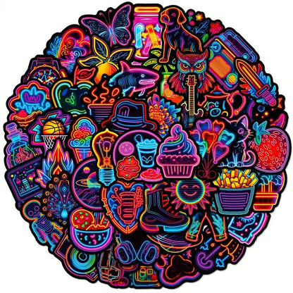 Awesome Stickers Novelty Anime Cartoon Animals Artistic 100's to Choose From