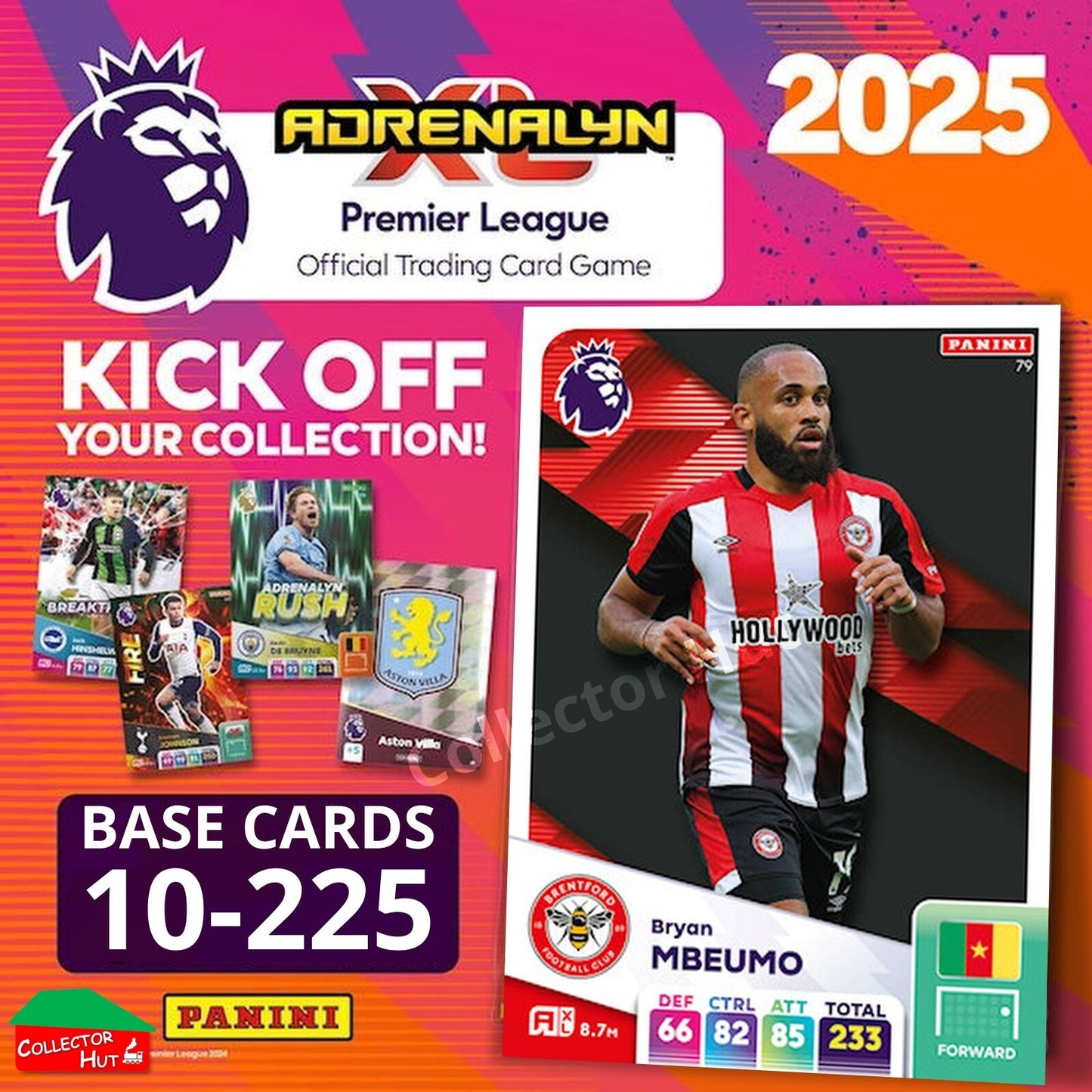 Panini Adrenalyn XL Premier League 2025 2024/25 Base & Foils #10-225
