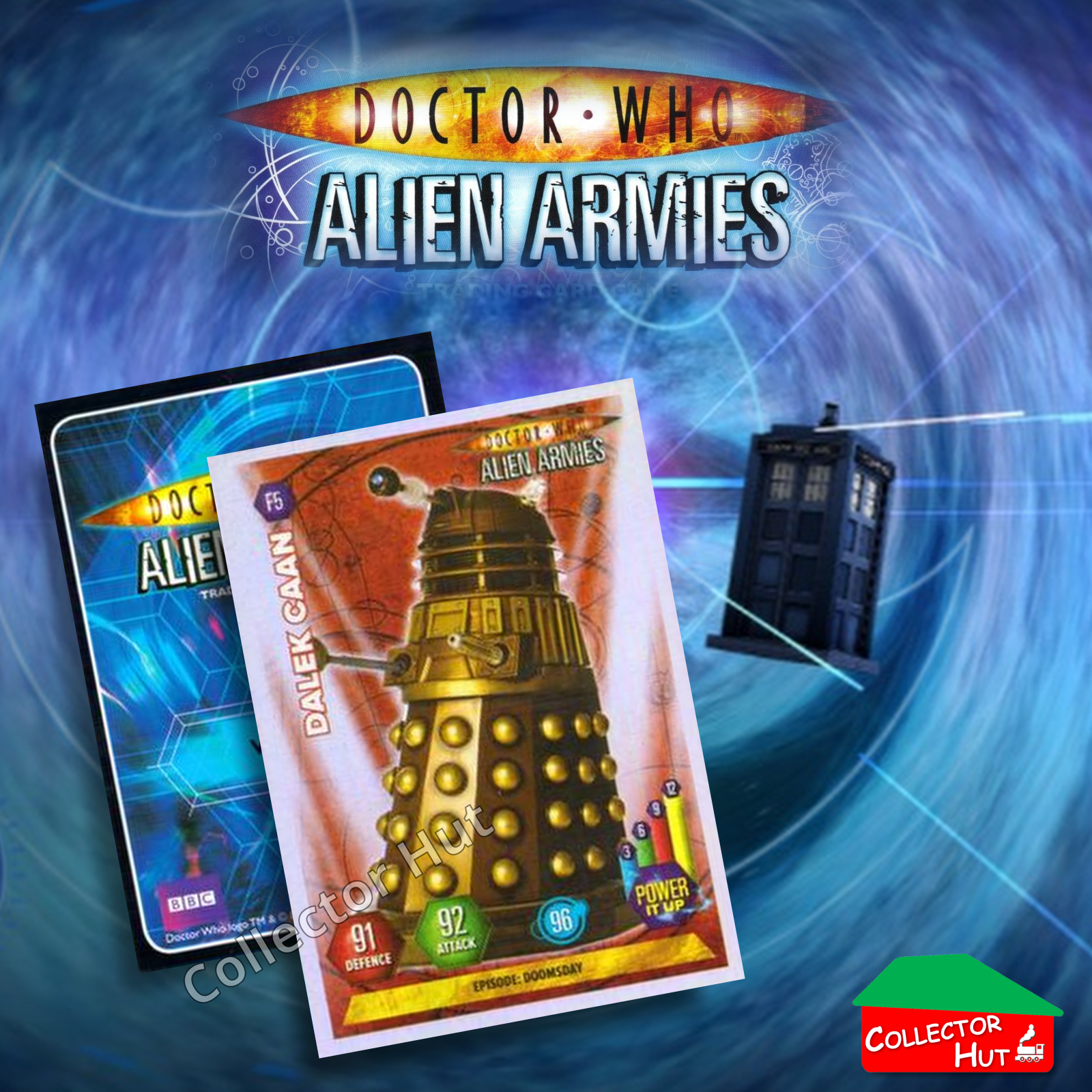 DOCTOR WHO Alien Armies Trading Cards Glitter Super Emboss Foil Cards