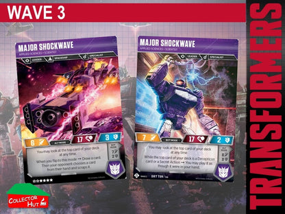 Transformers TCG CHARACTER Trading Cards All Waves