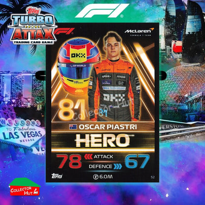 Topps Turbo Attax Formula 1 F1 2023 2023/24 Base Cards #1 - #171