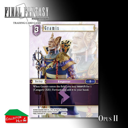 Final Fantasy Trading Card Game OPUS II 2 Singles You Choose