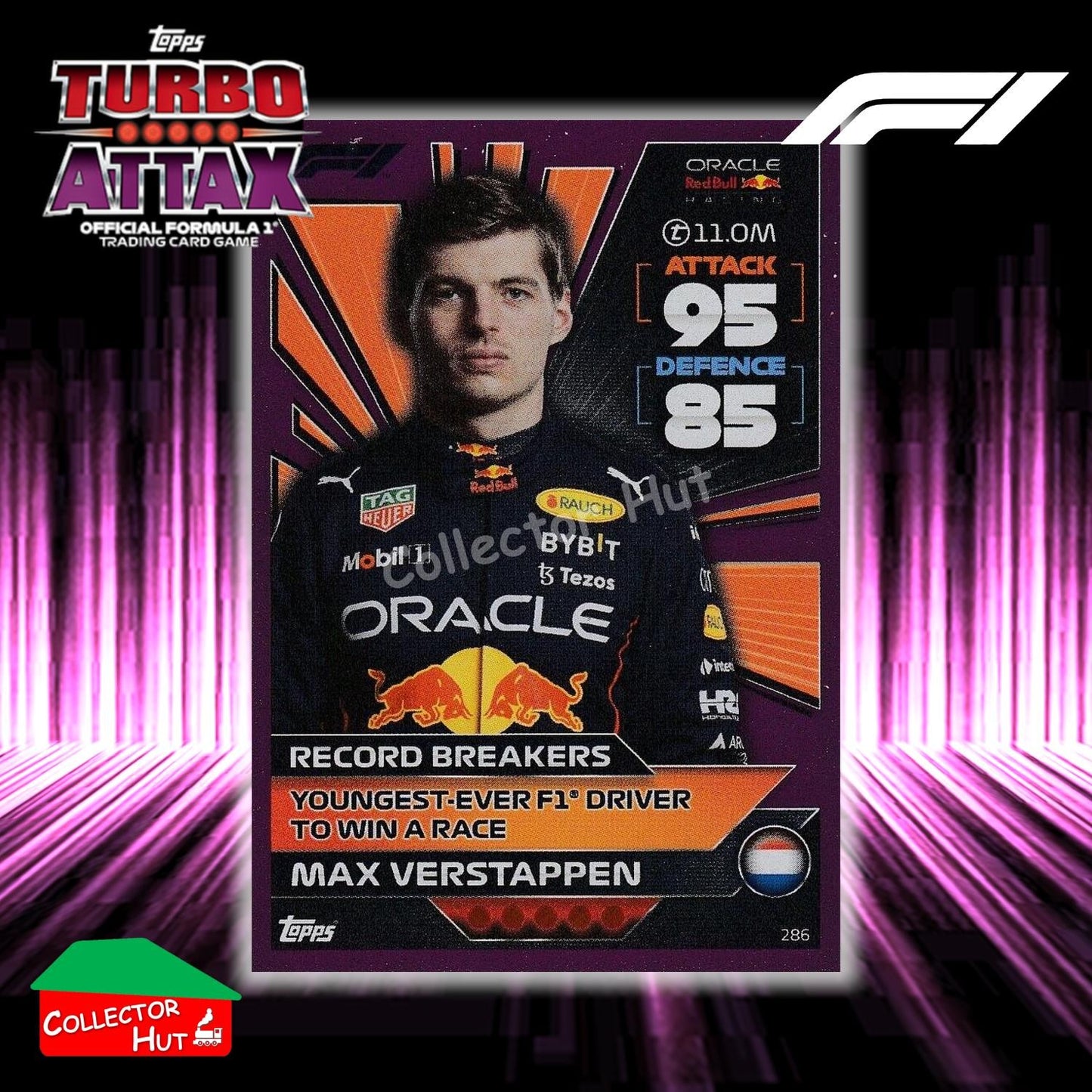 Topps Turbo Attax Formula 1 F1 2022 PINK GREEN RED Parallel Cards