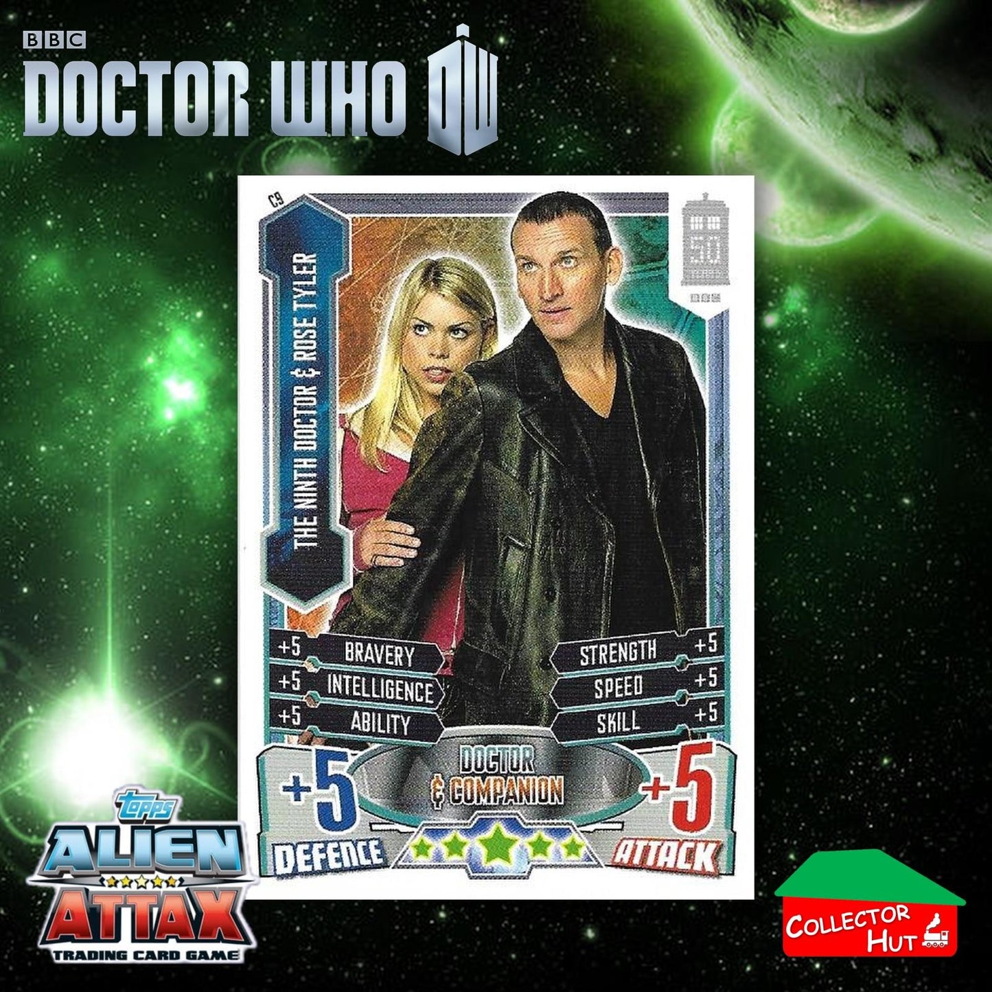 Topps Doctor Who Alien Attax 50th Anniversary Edition Companion Timeless Cards