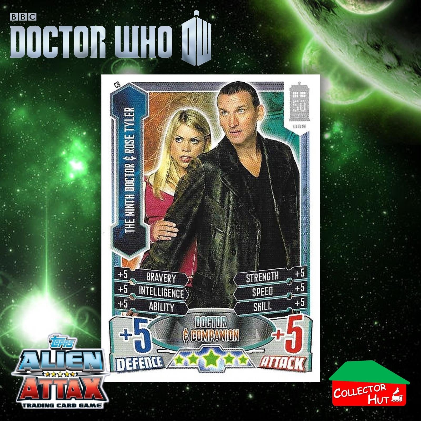 Topps Doctor Who Alien Attax 50th Anniversary Edition Companion Timeless Cards