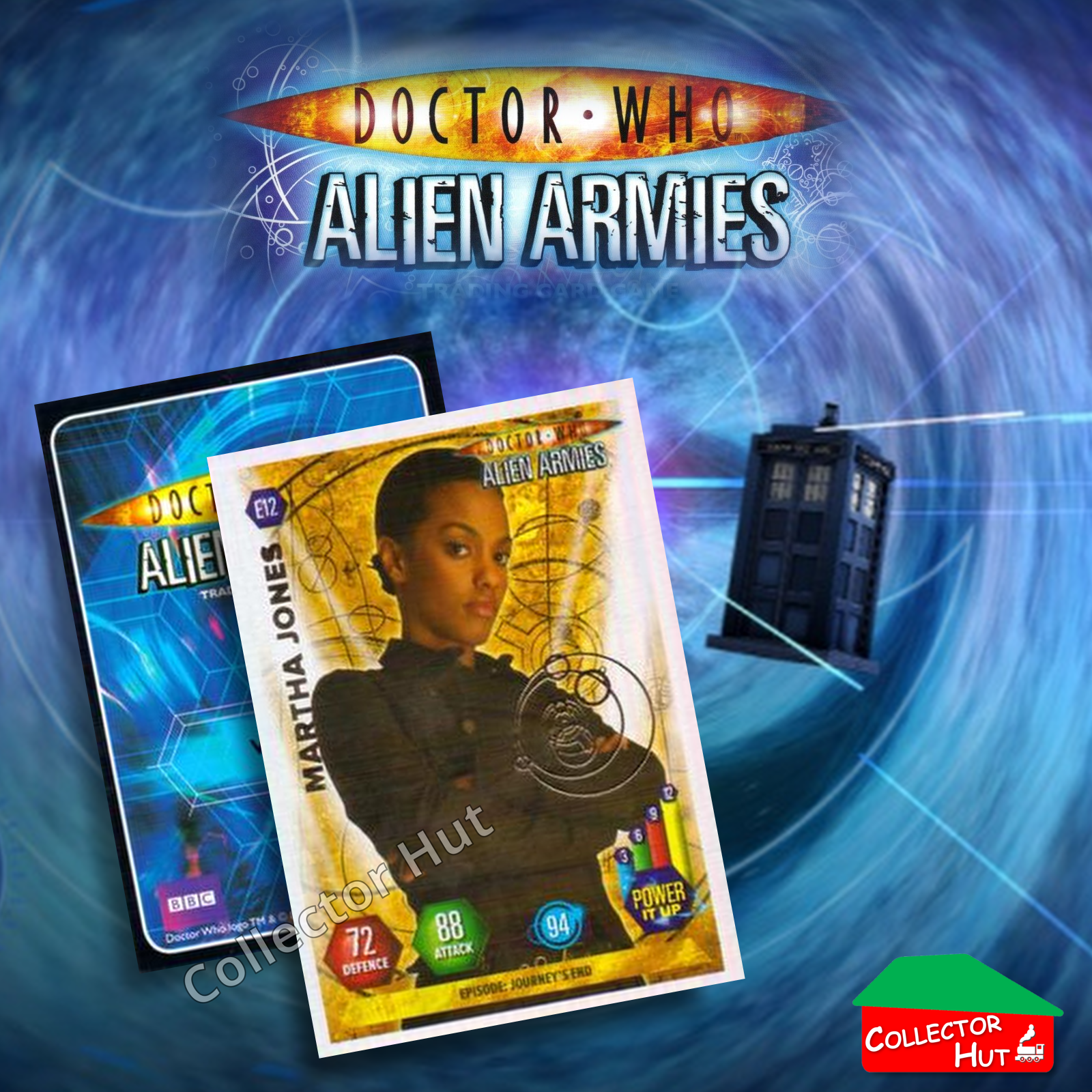 DOCTOR WHO Alien Armies Trading Cards Glitter Super Emboss Foil Cards