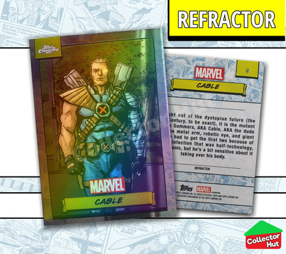 Marvel Topps Chrome 2024 REFRACTOR Card Collection YOU CHOOSE