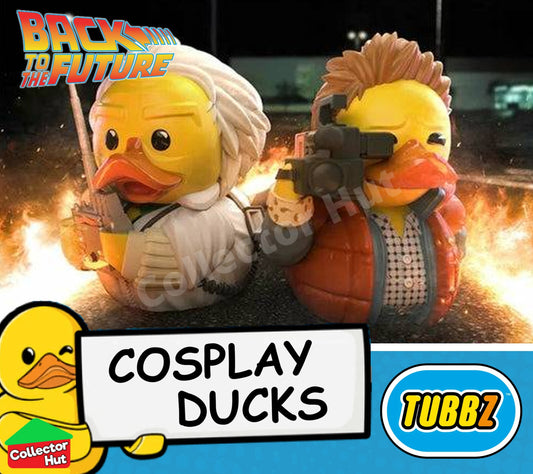 Tubbz Cosplay Novelty Ducks BACK TO THE FUTURE Collection 9cm Full Size