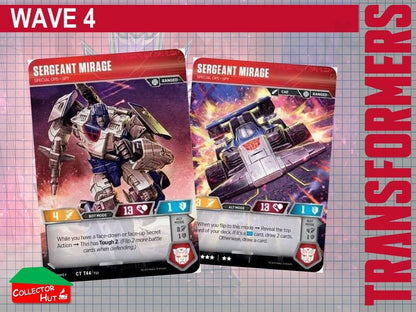 Transformers TCG CHARACTER Trading Cards All Waves