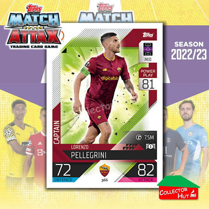 Topps Match Attax Europa Champions League 2022/23 TCG Trading Cards Base 190-387