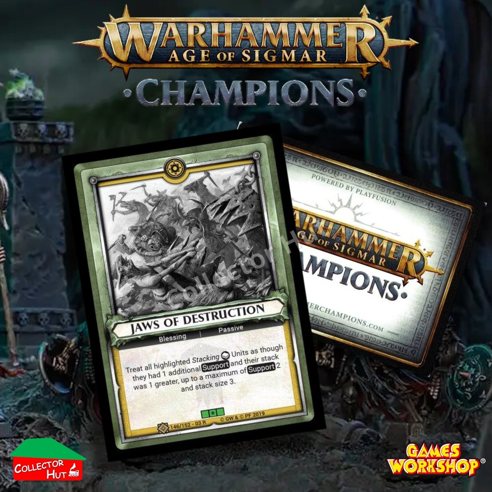Warhammer Age of Sigmar: Champions Wave 3 SAVAGERY FOIL Cards CHOOSE SINGLES