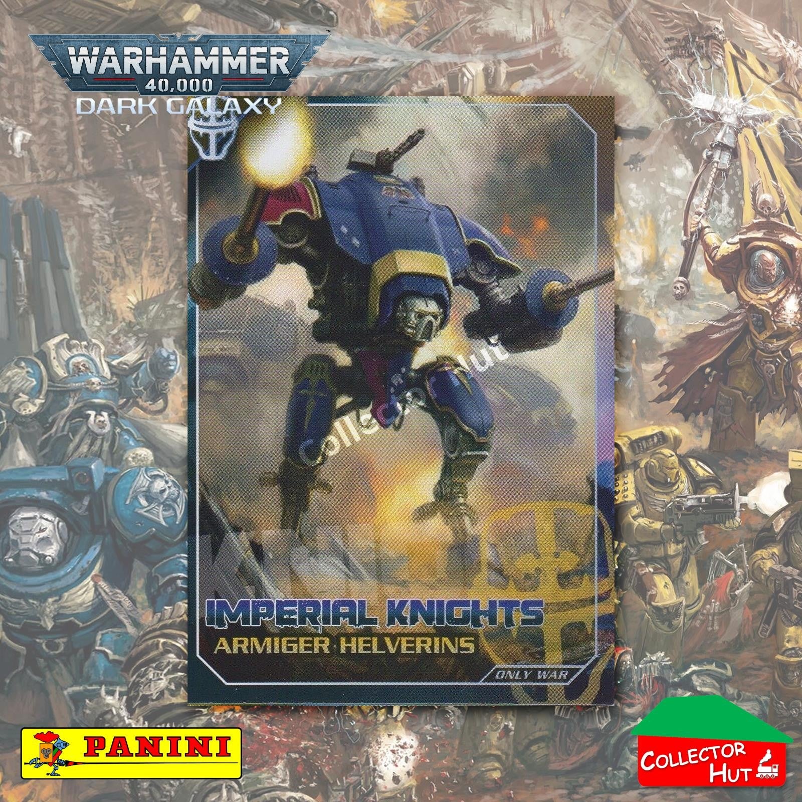 PANINI Warhammer 40,000 Dark Galaxy Only War Base Trading Cards #1-225