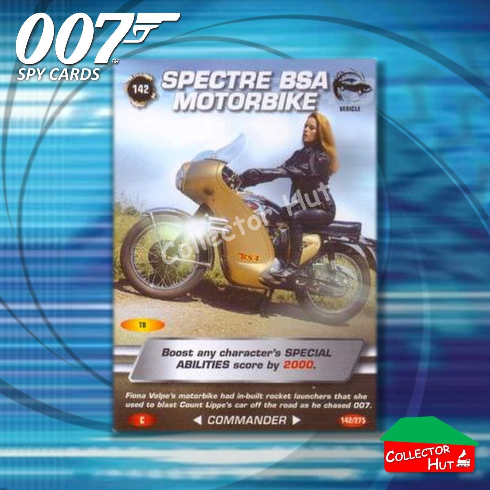 James Bond 007 Commander Spy Cards BASE COMMON YOU CHOOSE